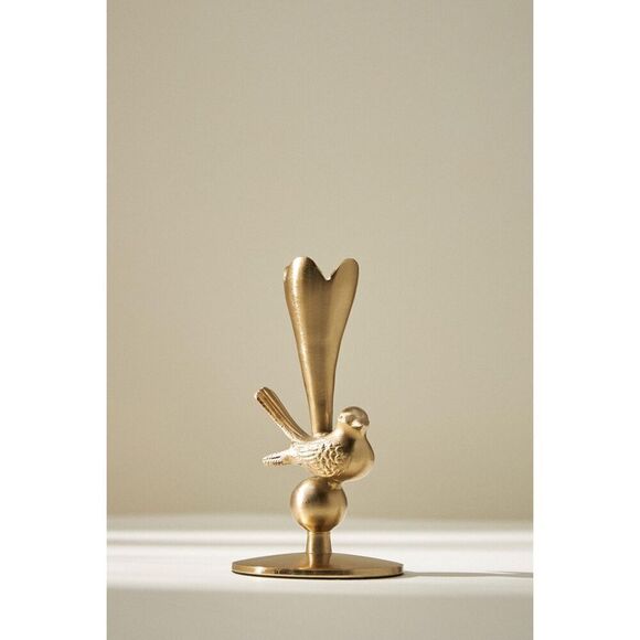 New  set of 2 Anthropologie Marizia Sparrow Candle Holder - Picture 3 of 9